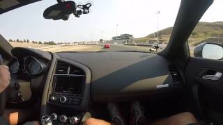 preview picture of video 'Toss' initial laps around Sonoma Raceway in a 2014 Audi R8'