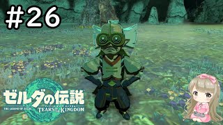 【女性実況】#26 ゼルダの伝説 ティアーズ オブ ザ キングダムで癒される【ティアキン/ハイラル平原の不可穴/オニシオジの根/イヤススの根】