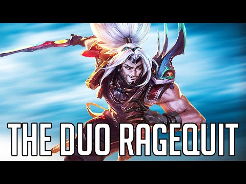 MADE THE ENEMY DUO RAGEQUIT! - TheWanderingPro