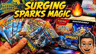 Pokémon: Surging Sparks Magic⚡️I Pulled the Chase! 😱