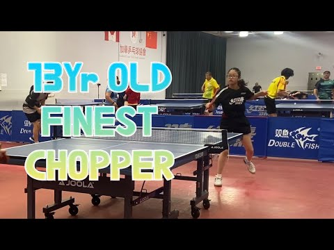13 Year Old Finest Chopper - Last Set - Jack YU vs Sunny ZHANG