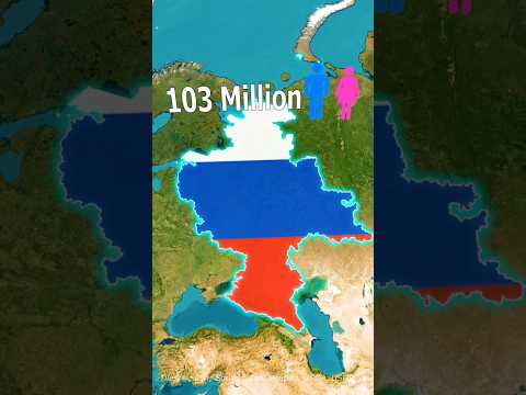 Russia's population problem...🇷🇺🇷🇺