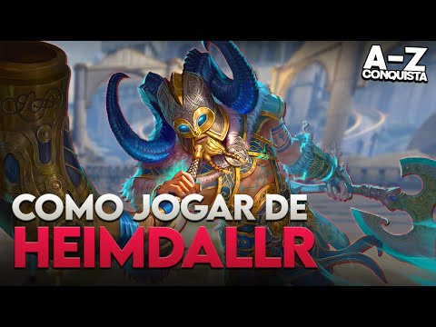 COMO JOGAR DE HEIMDALLR - ⚡ Smite BR A-Z Conquista + Guia