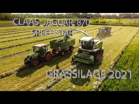 [ CLASS JAGUAR 870 Speedstar ] Grassilage / Travna Silaža/ Trawiasty / Travnatá plocha 2021
