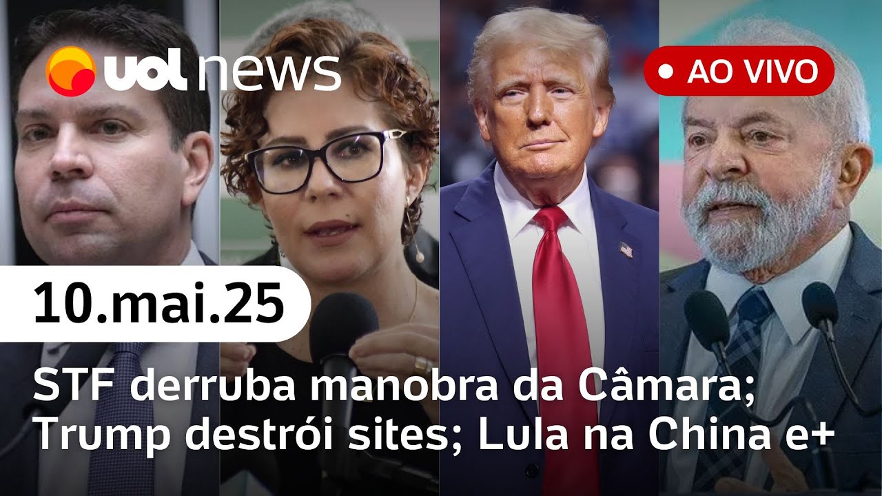 Trump destrói sites e dados históricos; escala 6x1; Lula na China e + | UOL News