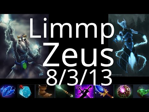 Limmp Zeus vs BB, Tiny, DP, Ember, Jakiro - A vs GS g2 DPC EU dota2