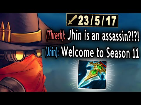 This new item makes Jhin an assassin. The Return of Assassin Jhin!