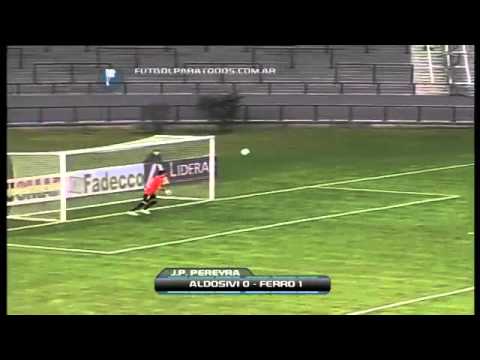 Gol insólito de Ferro a Aldosivi