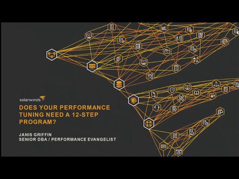 Does Your Performance Tuning Need a 12 step Program