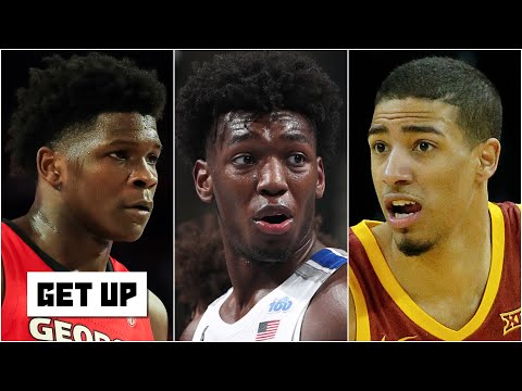 分析NBA對安東尼-愛德華茲、詹姆斯-威斯曼和泰瑞斯-哈利伯頓的期望值｜起床吧。 (Analyzing NBA expectations for Anthony Edwards, James Wiseman & Tyrese Haliburton | Get Up)