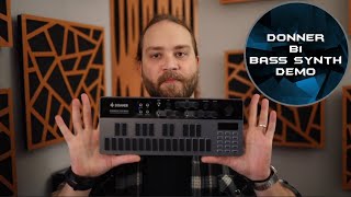 Video thumbnail for Donner B1 Bass Synthesizer | No Talking | by DKS SYNTH LAB