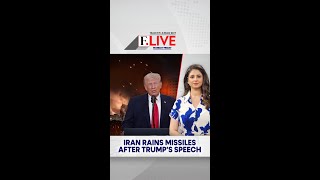 Iran Rains Missiles After Trump's Speech | US Iran War | Firstpost LIVE | N18G