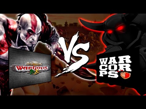 WARGODS BR VS WARCORPS - CLASH OF CLANS