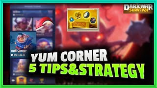 5 Tips to DOMINATE Yum Corner Event in Dark Wars Survival Season 5