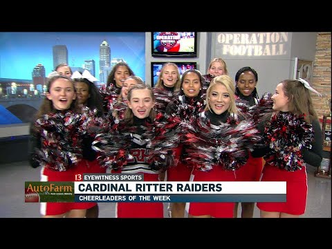 Operation Football Cheerleaders of the Week - Ritter