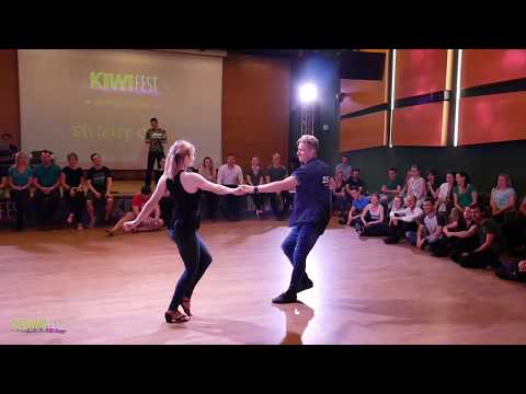 Olga Ruban and Ivan Katrunov Open Strictly Final 5th place Kiwifest 2018