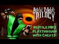Ultimate Mortal Kombat Trilogy Reptile MK2 Playthrough With Cheats