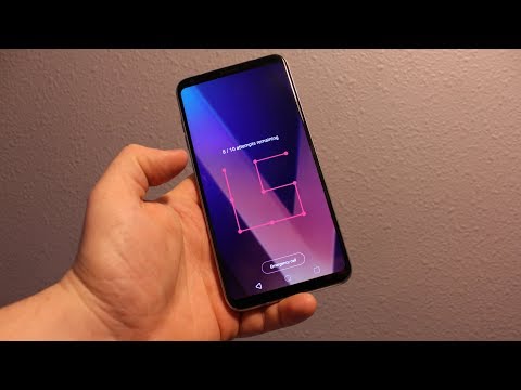 LG V30 / V30+...How to Reset forgot Password , pattern,  fingerprint, and face recognition ....