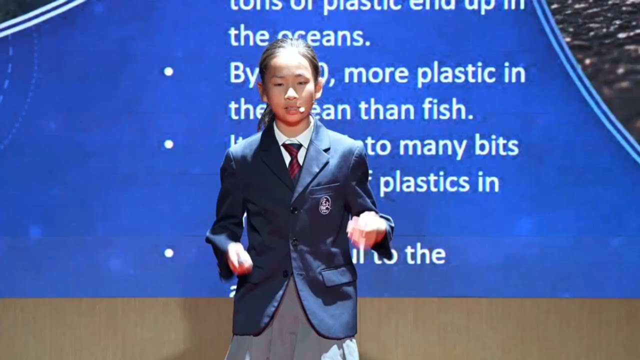 The Lonely Plastic Bottle’s Cry for Help | Ruoxi Zhao | TEDxHWSSH Youth
