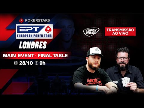Final Table ♠️ £5K Main Event - PokerStars European Poker Tour - EPT Londres ♠️