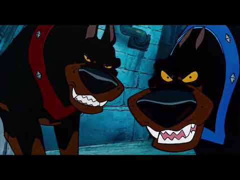Oliver & Company - Roscoe and DeSoto the Dobermans 2
