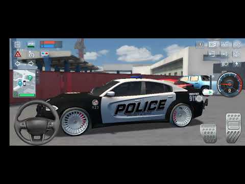 Dodge Charger Police Car Chase, Speed Camera, Road Spikes - Police Sim 2022