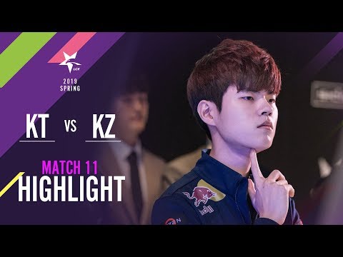[2019 LCK SPRING] 0123 Match11 KT vs KZ : Highlight