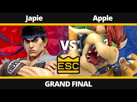 ESC 24 Grand Final - Japie (Ryu) Vs. Apple (Bowser) - SSBU Local Tournament
