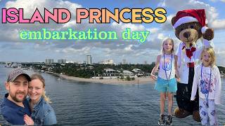ISLAND PRINCESS HOLIDAY CRUISE 2025 | Embarkation Day
