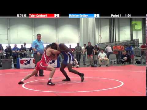 Mens FS FS 74 KG - Tyler Caldwell vs. Quinton Godley