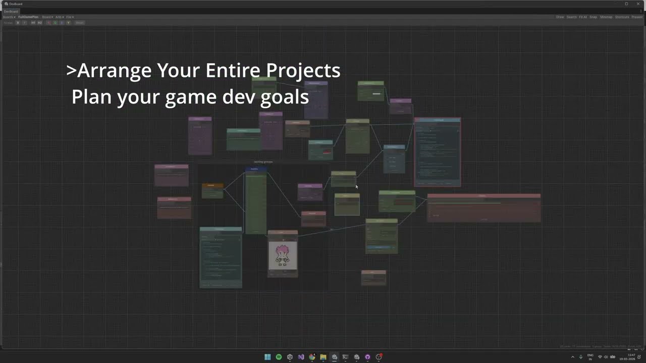 UnityGameDevBoard Preview