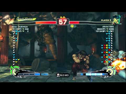 SSF4AE2012 - Kiryu Tsukimiya (Guy) vs d4ante1985 (Dictator) - 1080p HD