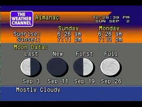 WeatherSTAR 4000 Emulator Clip: 12:28 PM - 09/02/07