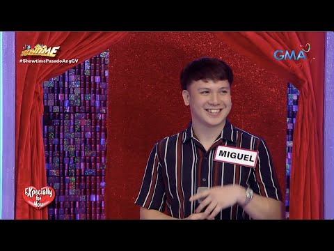 It’s Showtime: Pick up line ni Miguel para kay Sophia sa EXpecially For You!