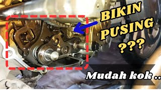 Download lagu MUDAH !!! Pasang pengait botolan transmisi Suzuki shogun sp 125 FL mp3