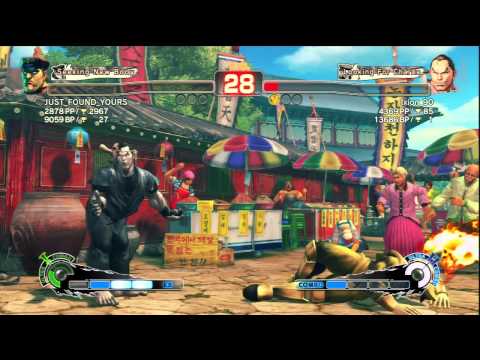 JUST_FOUND_YOURS (M.Bison) Vs Ixion_90 (Dan) SSF4 AE Ranked Matches - PSN