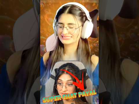 Payal Gaming Beautiful Super Chat Live Reaction 😲😳 #shorts @PAYALGAMING