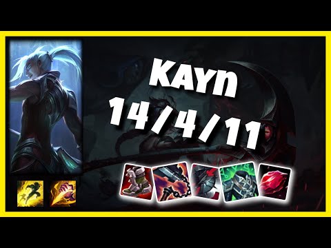 Kayn vs Udyr NA Challenger JUNGLE (14/4/11) - v11.3