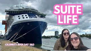 Sea Day, Suite Life & An Exciting Day in Rotterdam | Celebrity Apex Day 2–3