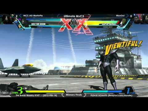 The Break #147 - UMvC3 WF - AG MarlinPie VS MaxOut