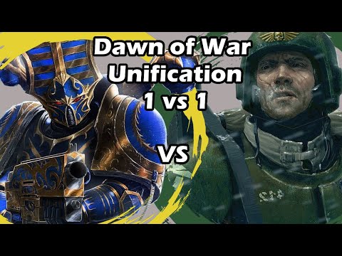 Dawn of War Unification: 1 vs 1 Thousand Sons (TranspersonalPsy) vs Imperial Guard (Creed)