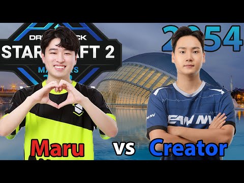 Halbfinale 2 - StarCraft 2 - Replay-Cast #2054 - 🇰🇷 Maru (T) vs 🇰🇷 Creator (P) - DreamHack Valencia