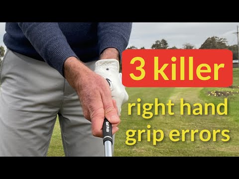 3 right hand grip errors