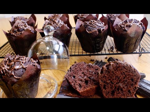 Muffins tout chocolat