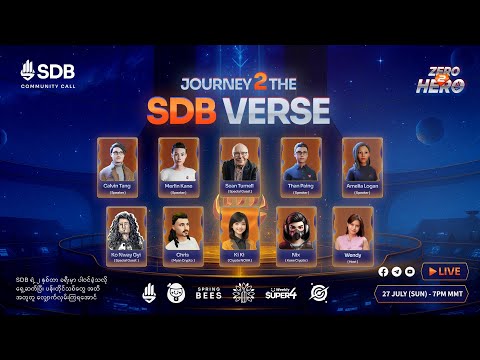 Journey 2 the SDB Verse - Community Call Live (Part 1)