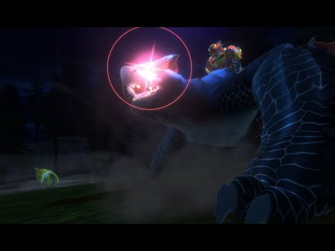 Monster Hunter Stories 2 Kinship Skill Animation - Nargacuga (Dark Thrash)