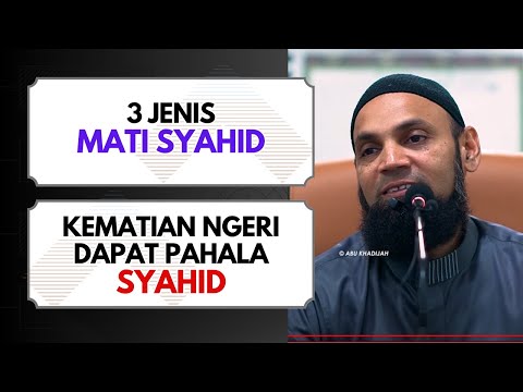 Disangka Mati Syahid, Rupanya TIDAK 