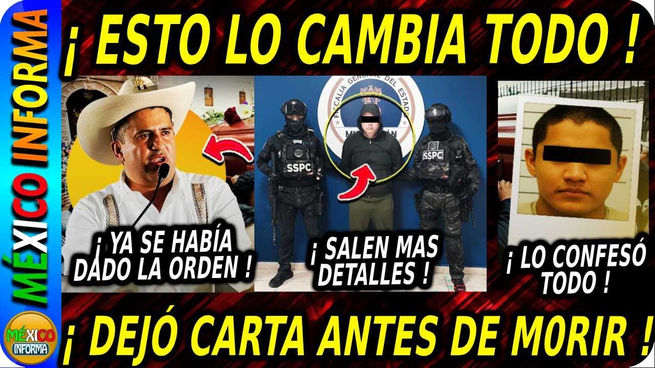 ESTO LO CAMBIA TODO. REVELAN CARTA DE IMPLICADO EN EL CR1MEN DE C4RLOS MANZO.