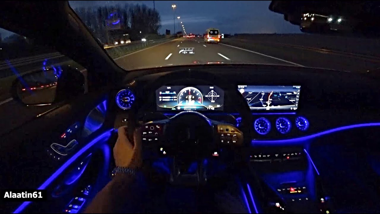 The Mercedes-AMG GT 63 S 2025 Test Drive at NIGHT