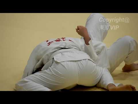 女子柔道、大住有加選手の圧倒的な寝技、三角締め！もう逃れられない